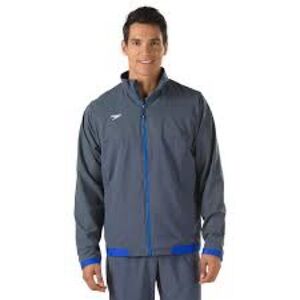 Speedo Men's Charcoal and Navy Windbreaker. Item # 11149